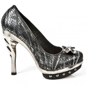  M.PUNK037-C1 PITON PLISADO ACERO NEGRO PL PUNK COBRA GARRAS - 