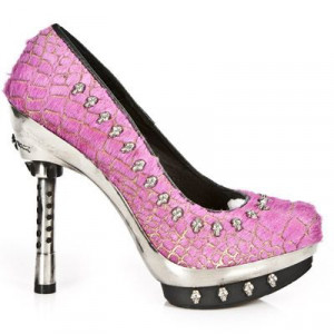  M.PUNK043-C7 PELO COCO FUCSIA VIVO NEG PL PUNK CAL TA CANYON - 