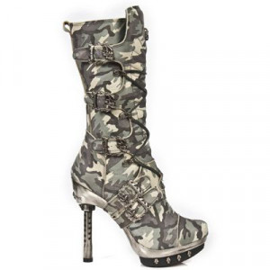  M.PUNK048-C7 CAMUFLAJE GRIS PL ACERO PUNK CALAVERA CR CANYON /  - 