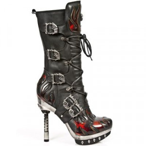  M.PUNK049-C30 ITALI NEGRO, PULIK FUEGO, PUNK CALAVERA CRIST - 