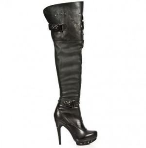  M.PUNK071-C1 NOMADA NEGRO NAPA ELASTICA NEGRA PL NEG CRUZ - 