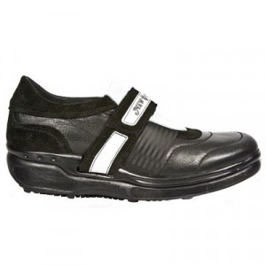  M.RK004-C8 NOMADA NEGRO VELOUR NEGRO NAPA BLANCA ROCKING NEG - 