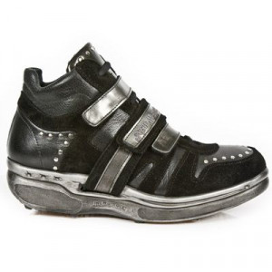  M.RK009-C4 VELOUR NEGRO NOMADA NEGRO PULIK ACERO ROCKING NEG - 