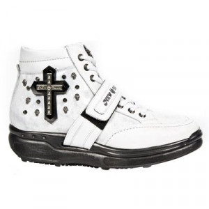  M.RK013-C1 NAPA BLANCA CHAROL STUCO BLANCO ROCKING NEGRO - 