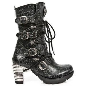  M.TR003-C7 VINTAGE FLOWER NEGRO, TRAIL NEGRO ACERO - 