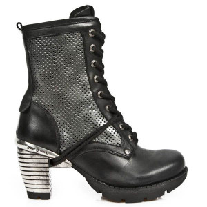  M.TR037-C3 ITALI NEGRO ANTIK ACERO PERFORADO TACON ACERO - 
