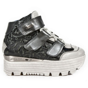  M.URBAN003-C5 ITALI TALCO GRIS VINTAGE FLOWER NEGRO PULIK AC - 