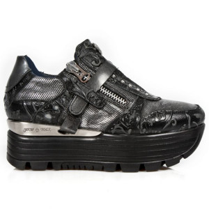     M.URBAN018-S3 VINTAGE FLOWER NEGRO BOX PLANE DIAMANTE GRAB P - 