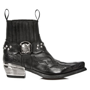  M.WST005-C1 ITALI NEGRO PITON LUX NEGRO, WEST NEGRO T.DALLAS - 