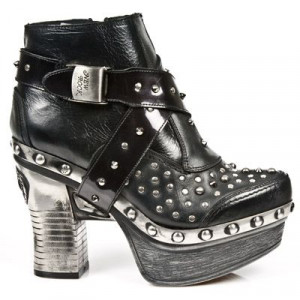  M.Z005-C2 NOMADA ITALI NEGRO CHAROL STUCO ACERO PL ZUECO NEG - 