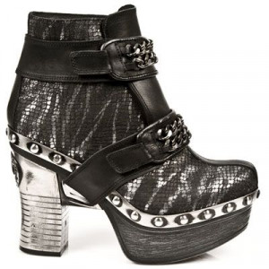  M.Z007-C1 ITALI NEGRO, PITON PLIS.METAL NEGRO, P.ZUECO NE-AC - 