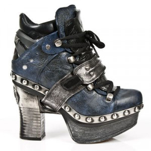  M.Z011-C2 ARCILLA JEANS NOMADA NEGRO BOX PLANE PL ZUECO NEGR - 