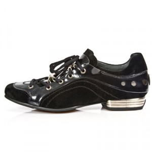  M.8422-C1 VELOUR NEGRO CHAROL STUCO ACERO TPU NEG SNOB T ACE - 