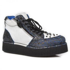  M.CRP002-C4 FLORAL BOX PLANE AZUL REVESS AZUL BRUMA CRACK BL - 