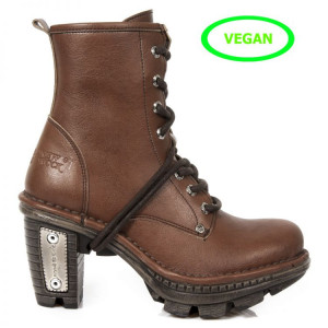  M.NEOTR008-C18 VEGAN MICRO CUERO RIBETE MARRON NEOTRAIL HUMO - 