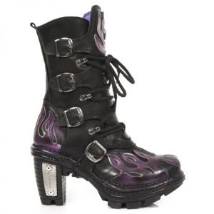  M.NEOTR009-C2 RAW NEGRO PULIK FUEGO LILA NEOTRAIL NEGRO - 