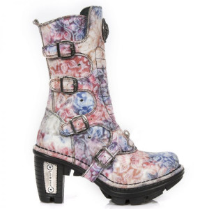  M.NEOTR025-C1 FLORAL CRACK OLEO NEOTRAIL NEGRO - 