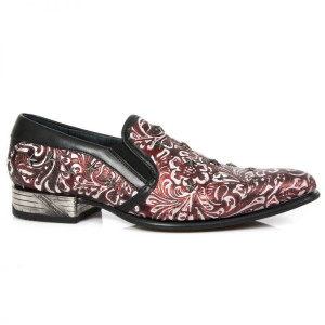  M.NW150-C1 VINTAGE FLOWER POLAR ROJO RAW NEGRO ELASTICO NEGR - 