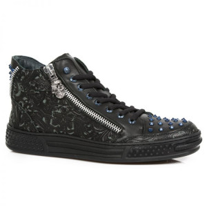  M.PS029-C11 VINTAGE FLOWER NEGRO RAW NEGRO PISA NEGRO - 