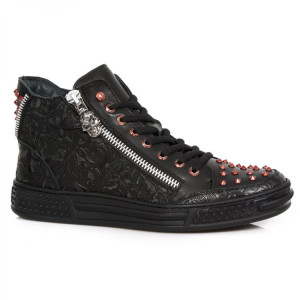  M.PS029-C12 VINTAGE FLOWER NEGRO RAW NEGRO PISA NEGRO - 