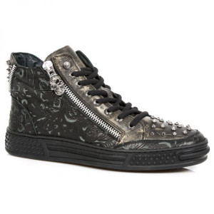  M.PS029-C2 VINTAGE FLOWER NEGRO BOX ORO PISA NEGRO - 