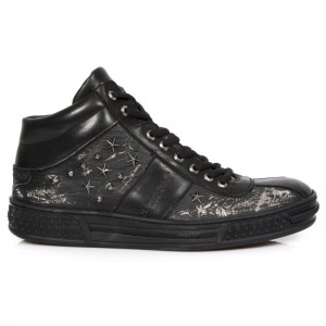  M.PS032-C1 RAW NEGRO VINTAGE FLOWER NEGRO RASPADO PISA NEGRO - 