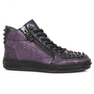  M.PS039-C18 VINTAGE ALASKA LILA, BOX LILA-METAL, PISA NEGRO - 