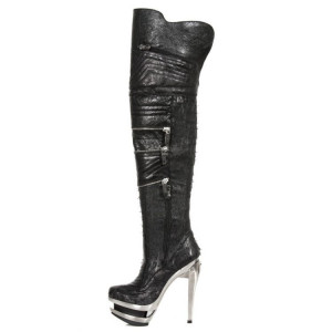  M.ROCK225-C2 NOMADA NEGRO RAW NEGRO CORT ESPIGA ROCK ACERO L - 