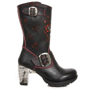  M.TR050-S1 LUX NEGRO REVESS ROJO, TRAIL NEGRO TACON ACERO - 