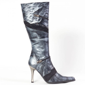    Cavali Acero Arrugado Negro Malicia Negro New Rock - 