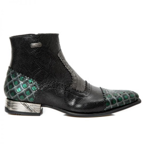   M.NW133-S10 DRAGON GREEN, PITONE NEGRO, BOX PLANE GRAB DIAMAN - 