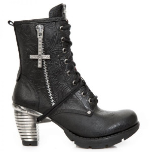  M.TR089-S1 VINTAGE FLOWER NEGRO, TRAIL NEGRO TACON TRAIL-2 ACERO - 