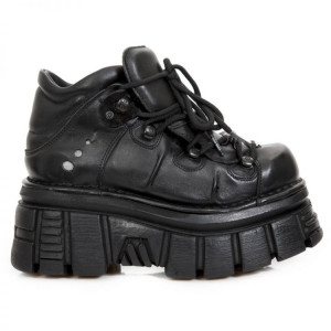  M-106XY-S1 CRUST NEGRO, TERNERA NEGRO, TOWER NEGRO E14 (piso sin metal) herrajes oxido militar - 