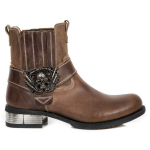  ALASKA CUERO, GUM 710 NEGRO, TACON ACERO - 