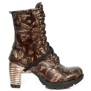  VINTAGE FLOWER COOPER, TRAIL NEGRO TACON COBRE - 