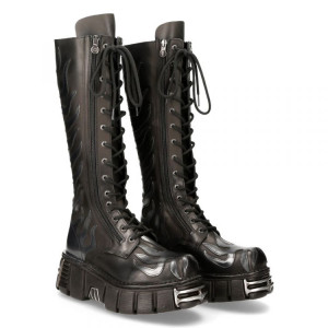  M.350-C1 CRUST NEGRO Y PULIK ACERO, TOWER NEGRO ACERO - 