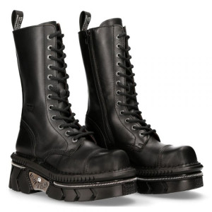  M.MILI211-S1 CRUST NEGRO, TECHNO NEGRO ACERO - 