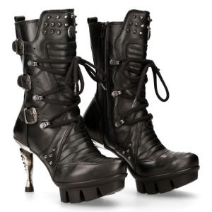 M.NEOPUNK004-S2 LUXOR NEGRO, NEOPUNK NEGRO TACON MAXI ACERO - 