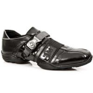  NOMADA NEGRO, CHAROL STUCO ACERO, NOMADA NEGRO, ABS N New Rock M.8147-S1 -  