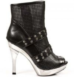  BOX NEGRO, PERFORADO NEGRO, PLATAF.ACERO TACON AGUJA New Rock M.5213-S2 -  