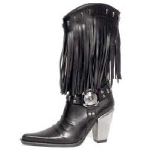  NOMADA ITALI NEGRO BULL NEGRO TACON ACERO New Rock M.7906-C1 -  