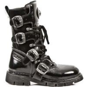  CHAROL ARRUGADO NEGRO, PLANING NEGRO SIN New Rock M.1473-S2 -  