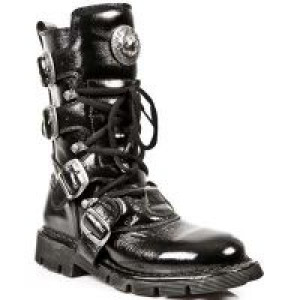  CHAROL ARRUGADO NEGRO, PLANING NEGRO SIN New Rock M.1473-S2 -  