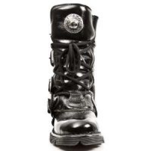  CHAROL ARRUGADO NEGRO, PLANING NEGRO SIN New Rock M.1473-S2 -  