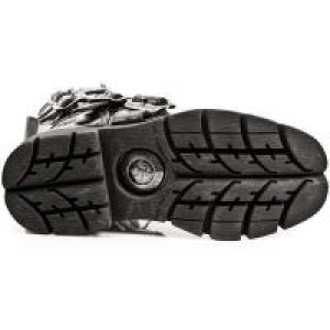  CHAROL ARRUGADO NEGRO, PLANING NEGRO SIN New Rock M.1473-S2 -  