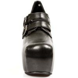  NAPA NEGRA, COVER PLATFORM METAL HEEL New Rock M.45684-S1 -  