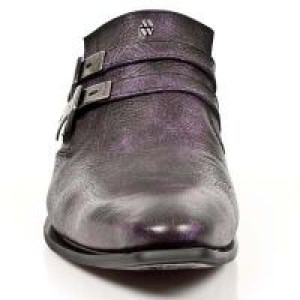 ARCILLA LILA VIP 1 NEGRO SUELA ACERO TACON VIP ACE New Rock M.2246-C3 -  