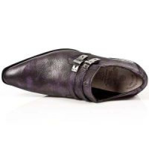  ARCILLA LILA VIP 1 NEGRO SUELA ACERO TACON VIP ACE New Rock M.2246-C3 -  