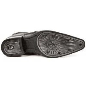  ARCILLA BEIG VIP 1 NEGRO SUELA ACERO TACON VIP ACE New Rock M.2260-C5 -  