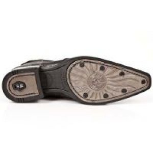 ARCILLA CUERO VIP 1 MARRON SUELA CUERO TACON VIP A New Rock M.2260-C7 -  